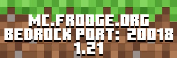 mc.frooge.org | port: 20018
